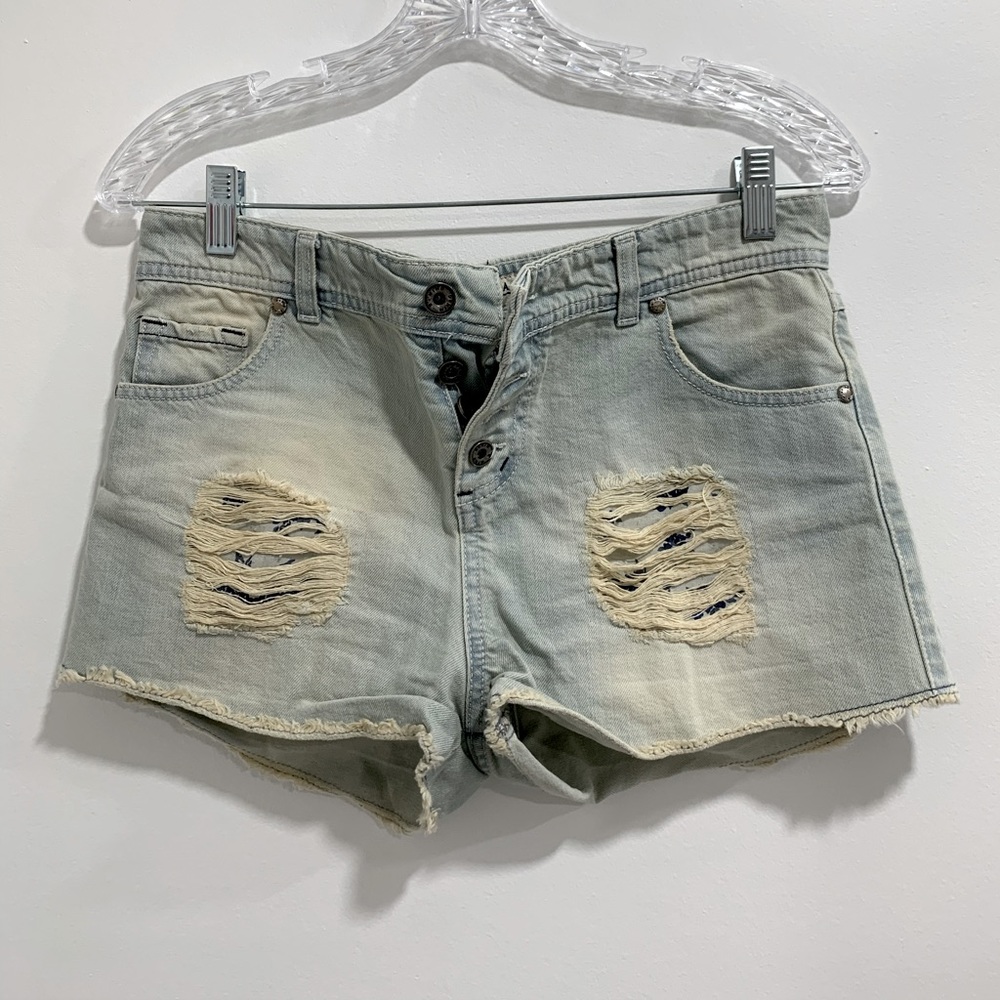 Jean shorts